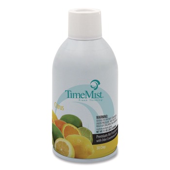 TimeMist 6.6 oz. Aerosol Spray Premium Metered Air Freshener Refills - Citrus