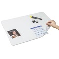 Office Jansan | Artistic SS1721 21 in. x 17 in. Second Sight Plastic Desk Protector with Hinged Protector - Clear image number 2