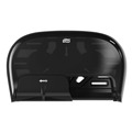 Cleaning & Janitorial Supplies | Tork 565528 16.62 in. x 5.25 in. x 9.93 in. High Capacity Bath Tissue Roll Dispenser for OptiCore - Black (1/Carton) image number 0