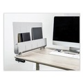 Office Furniture Accessories | Deflecto 400005 24 x 2.7 x 16.36 Oasis Privacy Panel - Gray image number 5