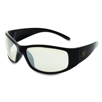 Ansell Elite Safety Eyewear - Black Frame, Indoor/outdoor Lens