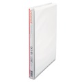 Office Jansan | Universal UNV20952 3 Ring 0.5 in. Capacity Economy Round Ring View Binder - White image number 1