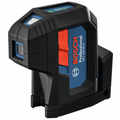 Laser Levels | Bosch GPL100-30G Green-Beam Three-Point Self-Leveling Alignment Laser image number 0