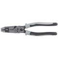Cutting Pliers | Klein Tools J2159CRTP 8.98 in. Hybrid Pliers with Crimper image number 3