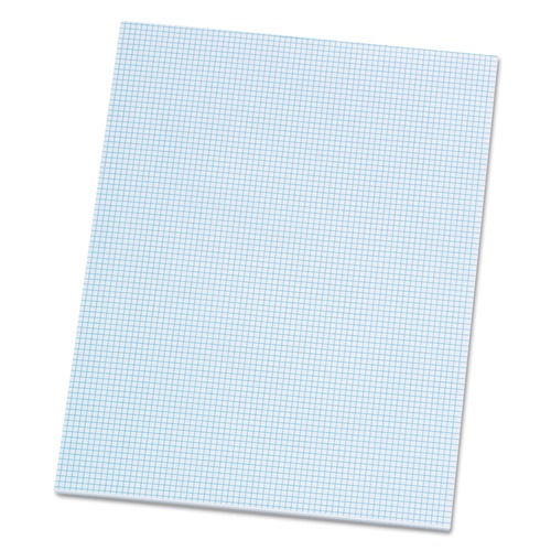 Office Jansan | Ampad 22-005 8.5 in. x 11 in. 8 sq-in.Quadrille Pads - Quadrille, White (50 Sheets/Pad) image number 0