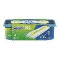 Office Jansan | Swiffer 74471 16.5 x 9 Max/XL Wet Refill Cloths - White (6/Carton) image number 0