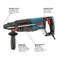 Rotary Hammers | Factory Reconditioned Bosch 11255VSR-RT Bulldog Xtreme 120V 8 Amp SDS-Plus 1 in. Corded Rotary Hammer image number 4
