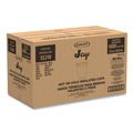 Cutlery | Dart 12J16 12 oz. Squat Foam Drink Cups - White (1000/Carton) image number 2