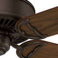 Ceiling Fans | Casablanca 59512 54 in. Traditional Panama DC Brushed Cocoa Walnut Indoor Ceiling Fan image number 3