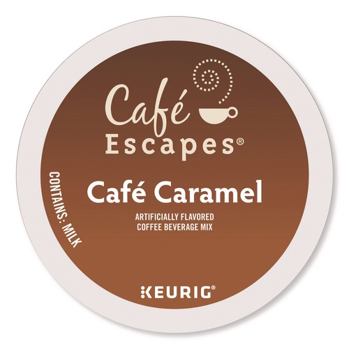 Cafe Escapes K-Cups Cafe Caramel (24/Box)