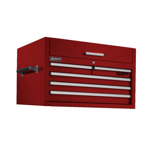 Tool Chests | Homak RD02036052 36 in. Pro 2 5-Drawer Top Chest (Red) image number 0
