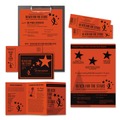 Office Jansan | Astrobrights 22761 65 lbs. 8-1/2 in. 11 in. Color Cardstock - Orbit Orange (250/Pack) image number 3