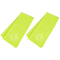 Cooling Gear | Klein Tools 60486 Cooling PVA Towel - High-Visibility Yellow (2-Pack) image number 0