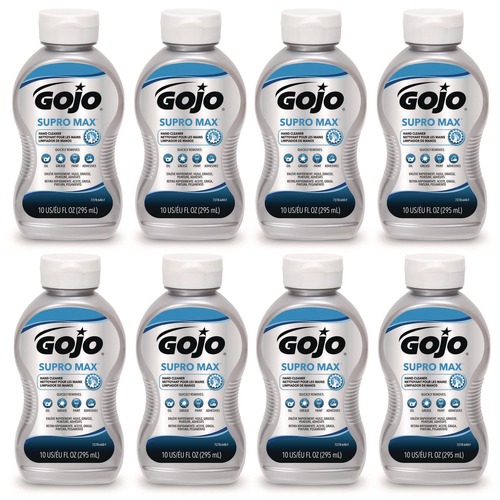 Cleaning & Janitorial Supplies | GOJO Industries 7278-08 SUPRO MAX Hand Cleaner Bottle - Floral Scent (8/Carton) image number 0