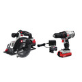 Combo Kits | Porter-Cable PCCK605L2 20V Max Lithium-Ion Drill Driver and Circular Saw Combo Kit image number 0