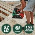 Framing Nailers | Metabo HPT NR1890DRSTM 18V MultiVolt Brushless 21 Degrees Plastic Strip Lithium-Ion 3-1/2 in. Cordless Framing Nailer Kit (4 Ah) image number 3