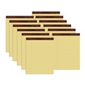 Office Jansan | Ampad 20-020R Gold Fibre 8.5 in. x 11.75 in. Quality Writing Pads - Wide/Legal, Canary-Yellow (1-Dozen) image number 0