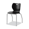 Office Desks & Workstations | HON HSS4L-18B.E.ON.PLAT 20 in. x 26 in. x 23 in. to 33 in. SmartLink Rectangle Student Desk with SmartLink Four-Leg Onyx Chair Bundle (2 Desks/Carton, 4 Chairs/Carton) image number 3