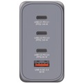Office Electronics & Batteries | Verbatim 32205 240 Watts 4-Port GaN Wall Charger - Black/Gray image number 1