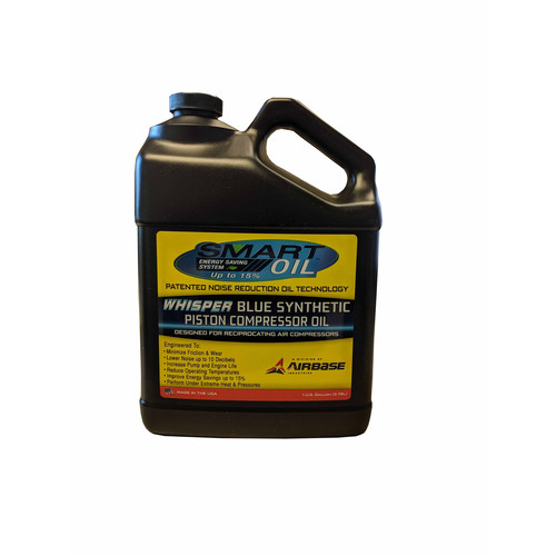 Lubricants | EMAX OILPIS102G Smart Oil Whisper Blue 1 Gallon Synthetic Piston Compressor Oil image number 0