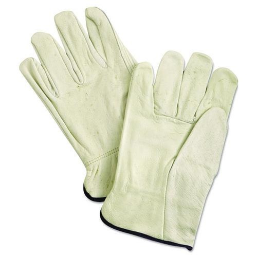 Work Gloves | MCR Safety M3400XL Unlined Pigskin Driver Gloves - X-Large, Cream (12-Pair) image number 0