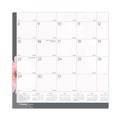 Calendars & Planners | Brownline C193105 12-Month (Jan to Dec): 2026 22 in. x 17 in. Pink Daisy Artwork Monthly Desk Pad Calendar - Pink/White Sheets, Black Binding image number 1