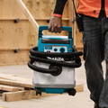 Dust Collectors | Makita XCV25ZUX 36V (18V X2) LXT Brushless Lithium-Ion Cordless AWS 4 Gallon HEPA Filter Dry Dust Extractor/Vacuum (Tool Only) image number 5