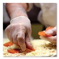 Disposable Gloves | Ammex GPX344100 3 mil Industrial Powder-Free Vinyl Gloves - Medium, Clear (1000/Carton) image number 2