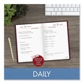  | AT-A-GLANCE SD38713 2025 Edition 201 Sheets 7.5 in. x 5.13 in. Medium/College Rule Standard Diary Daily Reminder Book - Red Cover image number 5