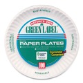 Food Service | AJM Packaging Corporation 40111 6 in. Diameter Paper Plates - White (100/Pack, 10 Packs/Carton) image number 1