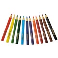 Bulk Savings Pricing 1 | Crayola 684112 3.3 mm 2B Short-Length Colored Pencil Set - Assorted Lead and Barrel Colors (12/Set) image number 7