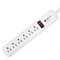 Innovera IVR71652 6-Outlet 540-Joule Surge Protector with 4 ft. Cord - White image number 0