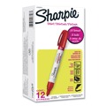 Office Jansan | Sharpie 2107613 Medium Bullet Tip Permanent Paint Marker - Red (1 Dozen) image number 0