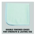 Cleaning & Janitorial Supplies | Rubbermaid Commercial FGQ63000BL00 Executive Series Hygen 16 in. x 16 in. Microfiber Glass Cleaning Cloths - Blue (12/Carton) image number 3