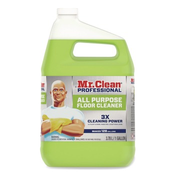 PRODUCTS | Mr. Clean 02621 Lemon Scent 1 Gallon Bottle Finished Floor Cleaner (3-Piece/Carton)
