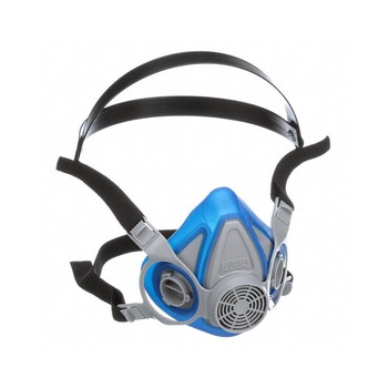 MSA 815692 Advantage 200 LS Respirator with 2-Piece Neckstrap - Medium, Blue