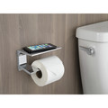 Bath Accessories | Delta 79956 Pivotal Tissue Holder with Shelf - Chrome image number 2