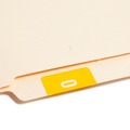 Office Jansan | Smead 67420 1.5 in. x 1.5 in. "0-in End Tab File Folder Label - Yellow (250/Roll) image number 3