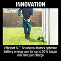 Outdoor Power Combo Kits | Factory Reconditioned Makita XT287SM1-R 18V LXT Brushless Lithium-Ion 13 in. Cordless String Trimmer and Blower Combo Kit (4 Ah) image number 15