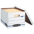 Boxes & Bins | Bankers Box 1277601 STOR/FILE 12.5 in. x 16.25 in. x 10.5 in. Basic-Duty Storage Boxes - Kraft/Green (12/Carton) image number 1