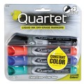 Quartet 5001MA Enduraglide Dry Erase Marker, Broad Chisel Tip, Assorted Colors, 4/set image number 0