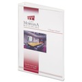 Office Jansan | Avery 17116 3 Round Rings 1 in. Capacity 8.5 x 5.5 Mini Size Durable View Binder - White image number 0