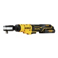 Cordless Ratchets | Dewalt DCF503GG1 12V MAX XTREME Brushless Lithium-Ion 3/8 in. Cordless Ratchet Kit (3 Ah) image number 1