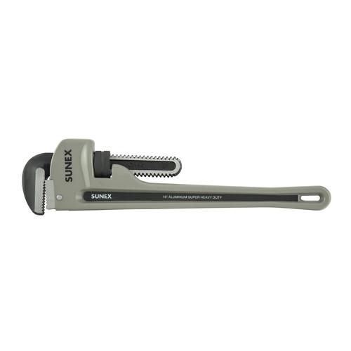 Pipe Wrenches | Sunex 3818A 18 in. Aluminum Super Heavy Duty Pipe Wrench image number 0