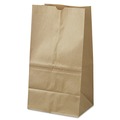 Storage Accessories | Ross & Wallace Paper Products 100326500PK/BL 8.25 in. x 5.25 in. x 16.13 in. #25 Squat Size Grocery Paper Bags - Kraft (500/Bundle) image number 0