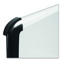 White Boards | MasterVision MVI050201 Gold Ultra 48 in. x 36 in. Aluminum Frame Magnetic Dry Erase Board - White/Black image number 2