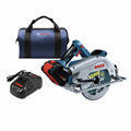 Circular Saws | Bosch GKS18V-25CB14 PROFACTOR 18V Cordless 7-1/4 In. Circular Saw Kit with BiTurbo Brushless Technology Kit with (1) CORE18V 8.0 Ah PROFACTOR Performance Battery image number 0