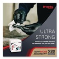 Office Jansan | WypAll 41026 12.5 in. x 12 in. 1/4 Fold Power Clean X80 Heavy Duty Cloths - White (200/Carton) image number 6