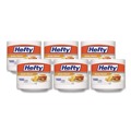 Office Jansan | Hefty PAC D28100 8.88 in. Soak Proof Tableware Foam Plates - White (6 Packs/Carton) image number 0