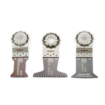 BLIZZARD OF BLADES | Fein 35222967300 3-Piece E-Cut Combo Starlock Wood Saw Blade Set